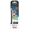Kép 1/4 - Pentel Zselés csillámos rollertoll Dual-Hybrid 4 darabos szett I. verzió K110-4XZ