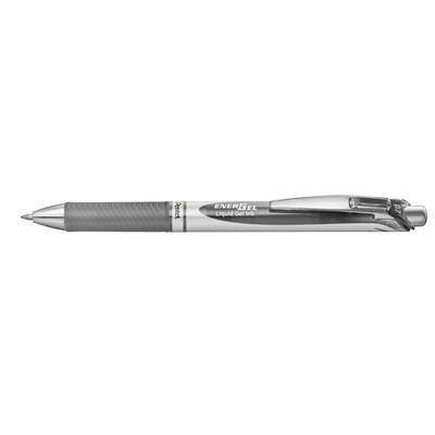 Pentel Zselés rollertoll EnerGel 0,7 szürke tintával BL77-NX