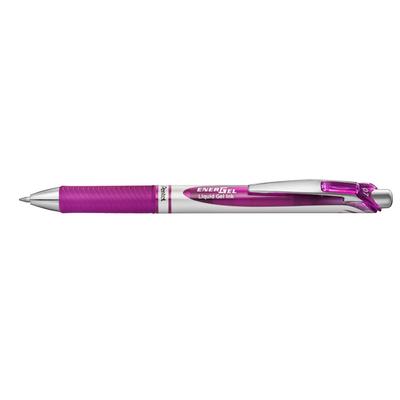Pentel Zselés rollertoll EnerGel 0,7 magenta tintával BL77-V4X
