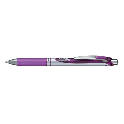 Pentel Zselés rollertoll EnerGel 0,7 lila tintával BL77-VO