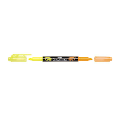 Pentel Kétvégű, kétszínű Szövegkiemelő sárga/narancs SLW8-GF
