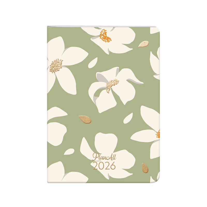 Planall Compact zsebnaptár tűzött aranyozott B6 2026 WINTER