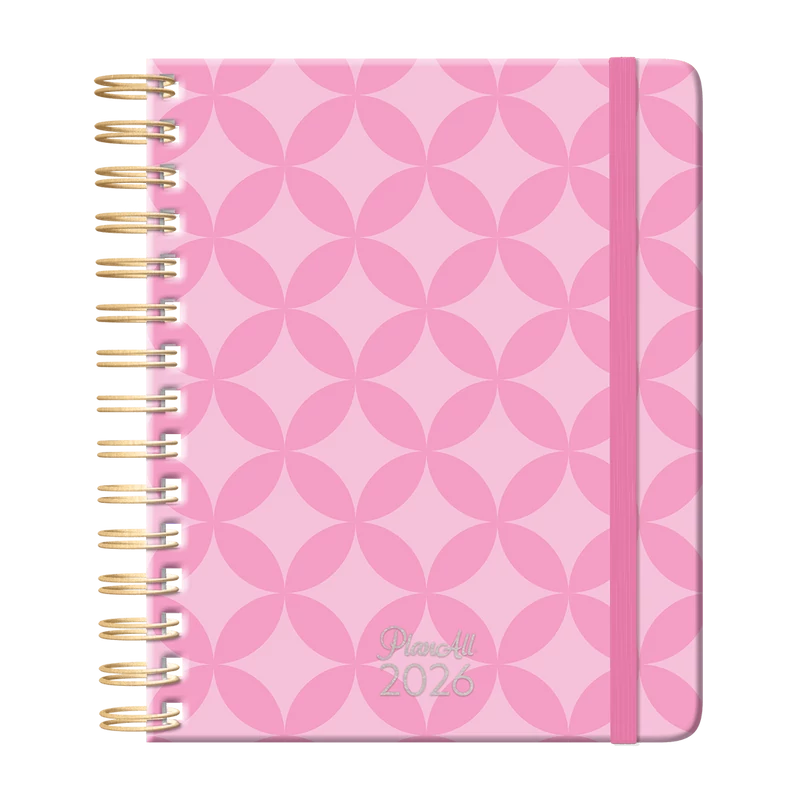 Planall Spirál Midi 2026 PINK