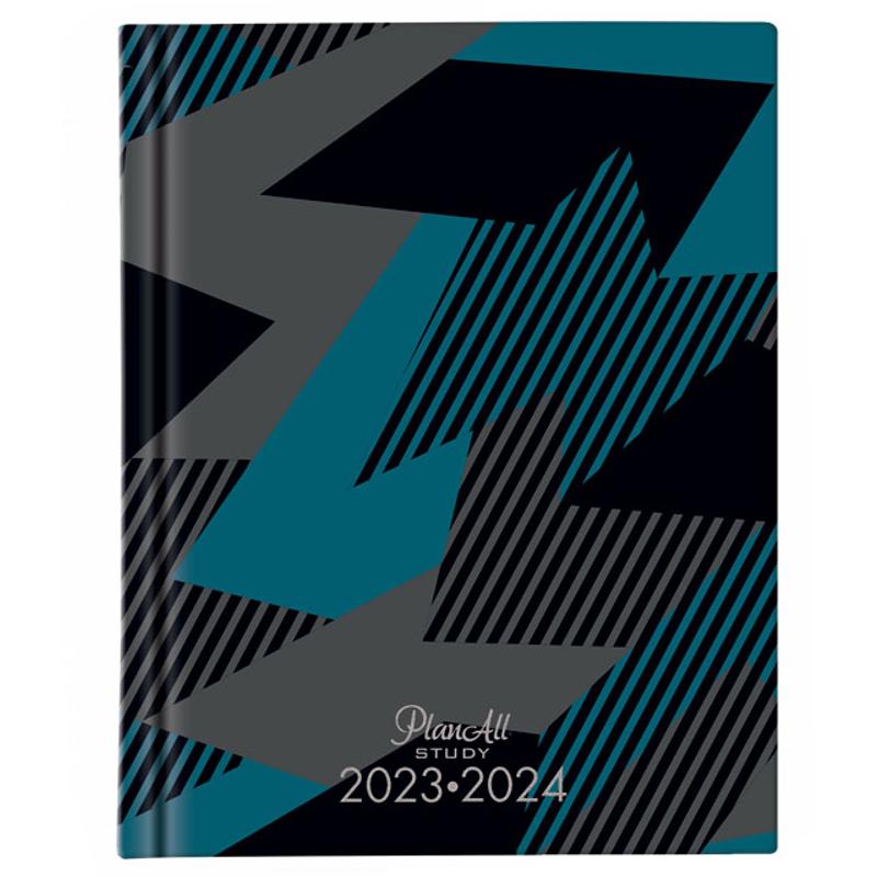 PlanAll Study Mini 2023/24 diák tervező - Geometric