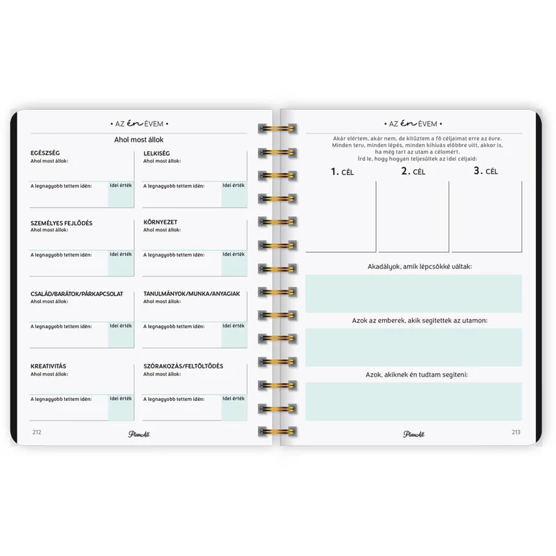 Planall Classic Spirál 2025 HAPPY