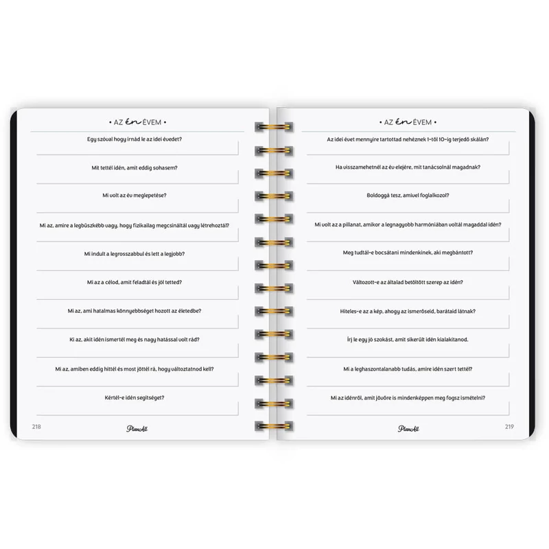 Planall Classic Spirál 2025 HAPPY