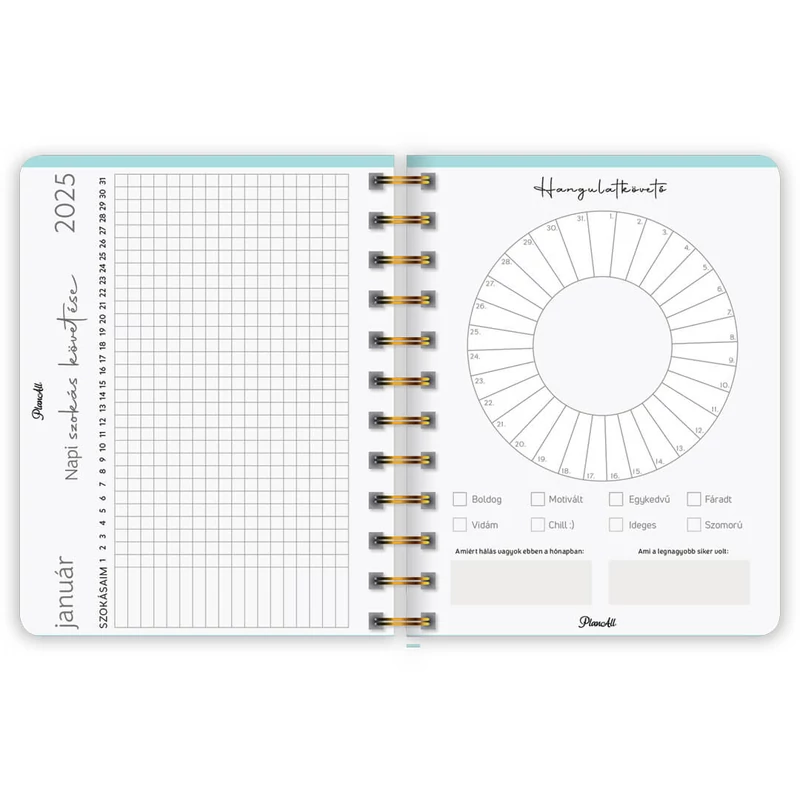 PlanAll Midi Spiral 2025 HEART